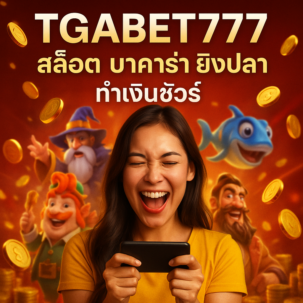 TGABET777 สล็อต บาคาร่า ยิงปลา ทำเงินชัวร์