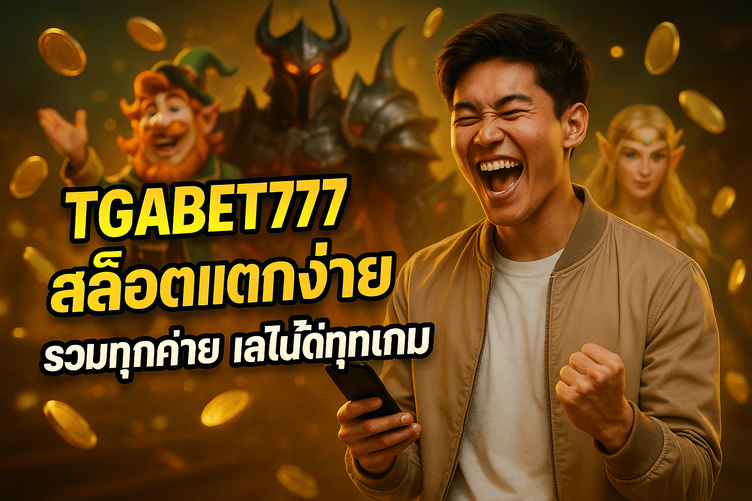 TGABET777 สล็อตแตกง่าย รวมทุกค่าย เล่นได้ทุกเกม